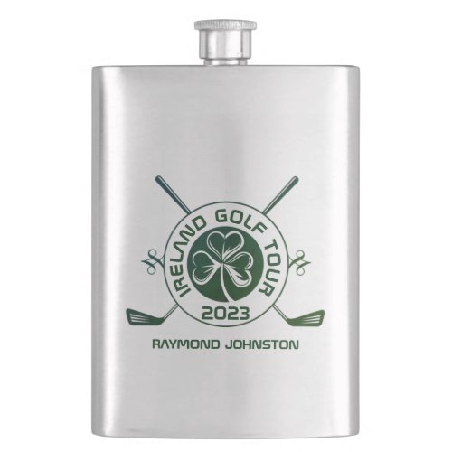 Irish Golf Ireland Golf Tour Flask