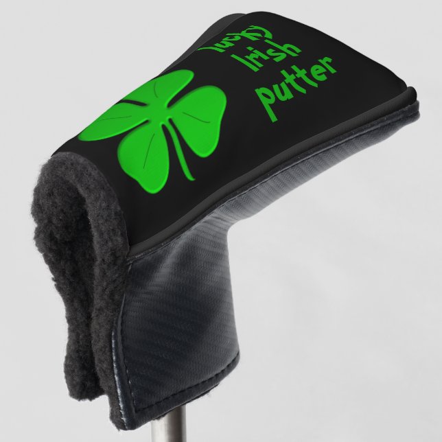 #Irish golf putter cover by dalDesignNZ (3/4 Front)