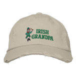 Irish Grandpa Embroidered Hat at Zazzle