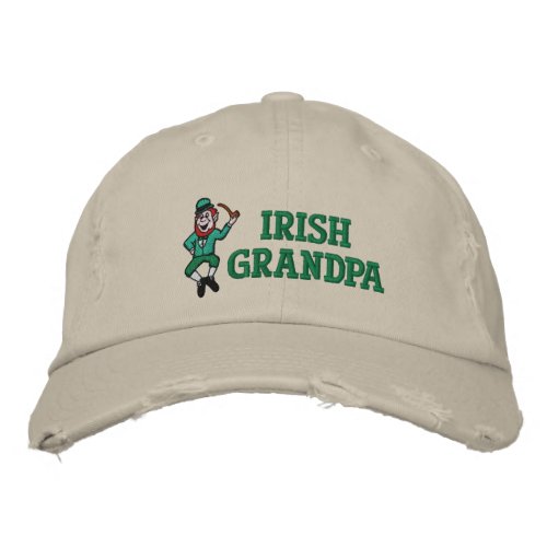 Irish Grandpa Embroidered Hat