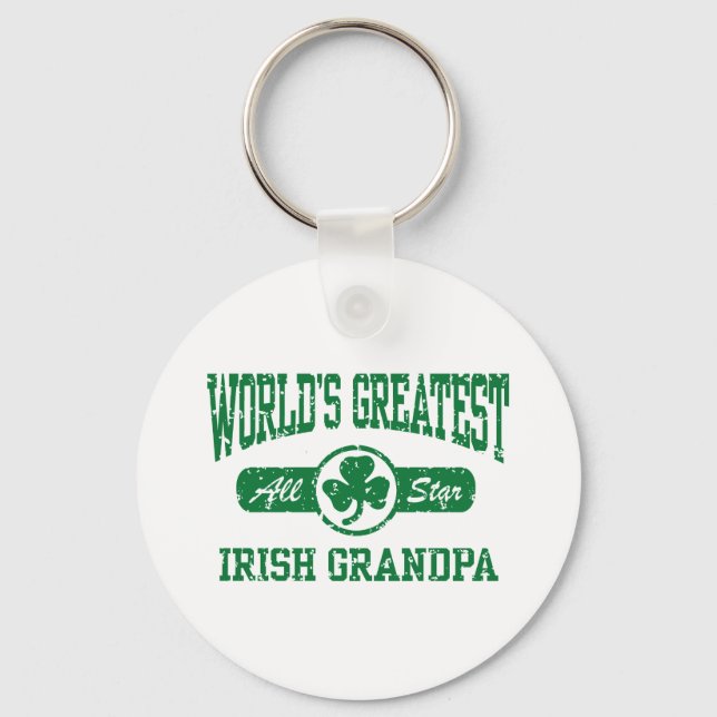Irish Grandpa Keychain (Front)