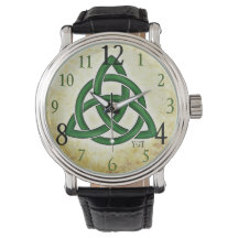 Irish Green Celtic Knot Men's