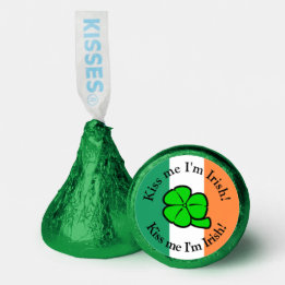 Irish Green Clover Shamrock Saint Patrick Leaves Hershey®'s Kisses®