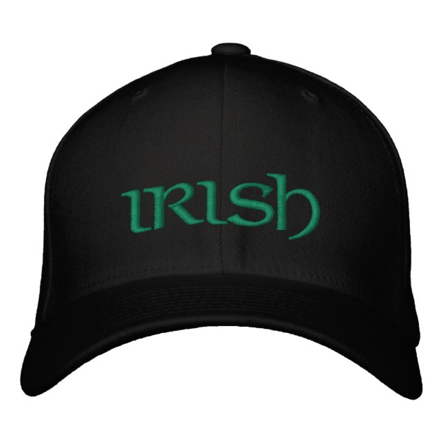 Irish green pride cool custom St. Patrick’s Day Embroidered Baseball Cap (Front)