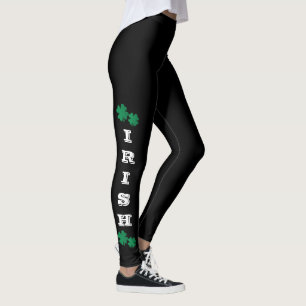 Irish Green 🍀 Shamrock Leggings