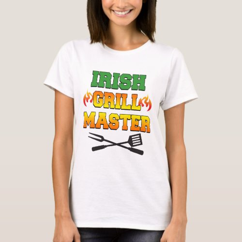 Irish Grill Master T_Shirt