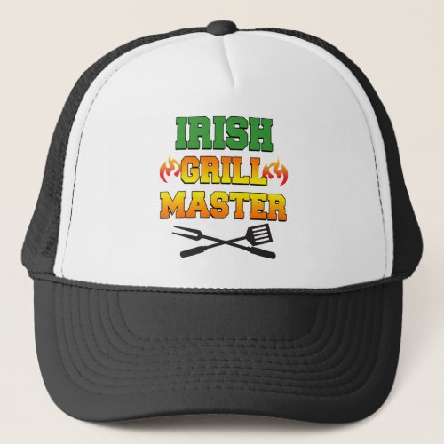 Irish Grill Master Trucker Hat