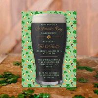 Irish Guinness Pint St. Patrick's Day Party