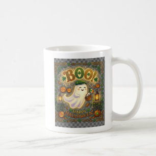 Irish Halloween Ghost Cute Celtic Boo Sp Coffee Mug