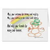 Irish Ham Radio Blessing (Front Horizontal)