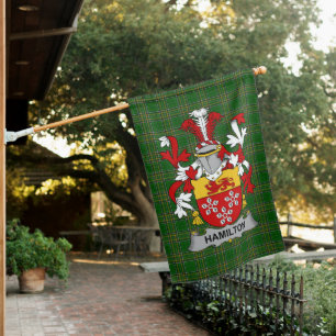 Irish Hamilton Coat of Arms Family Crest Ireland House Flag