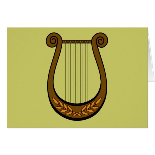 Irish Harp Cards (Front Horizontal)