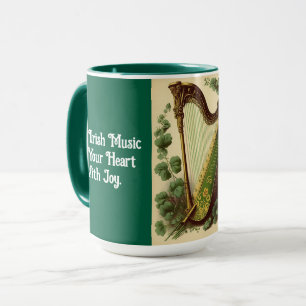 Irish Harp Combo Mug