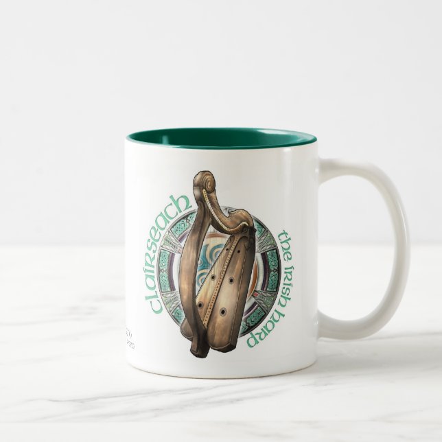 Irish Harp Mug (Right)