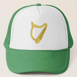 Irish Harp Trucker Hat