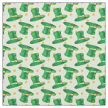 irish Hat st patricks day pattern Fabric