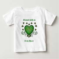 Irish heart Erin Go Bragh green heart