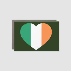 Irish Heartflag cmcnt Car Magnet