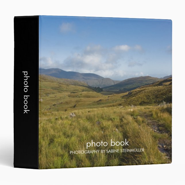 Irish Hills Photo Book Binder (Front/Spine)