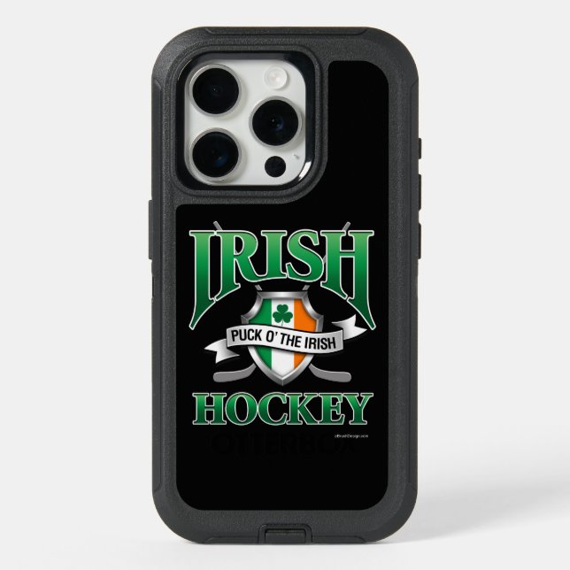 Irish Hockey iPhone 15 Pro Case (Back)