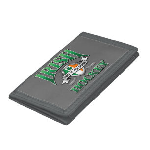 Irish Hockey Trifold Wallet