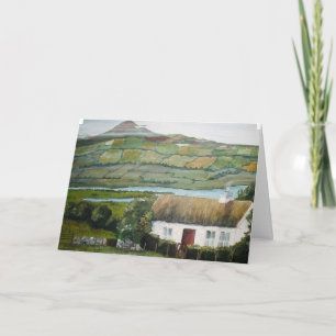 Irish Holiday Greeting Card, Mayo, Ireland Card