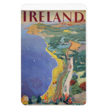 Irish Holiday Travel by CIE vintage 1950's Ireland