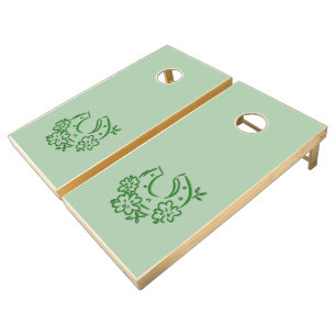 Irish Horseshoe Cornhole Set