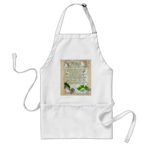 Irish House Blessing apron