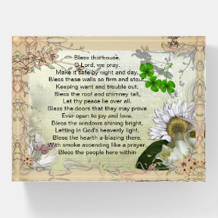 Irish House Blessing Paperweight