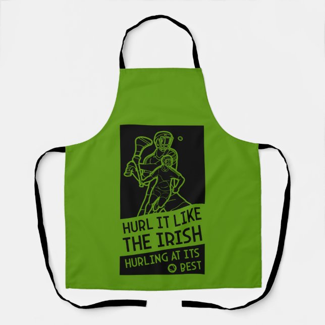 Irish Hurling Sport Apron (Front)