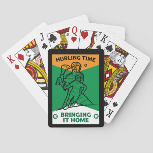 Irish Hurling Sport Poker Cards