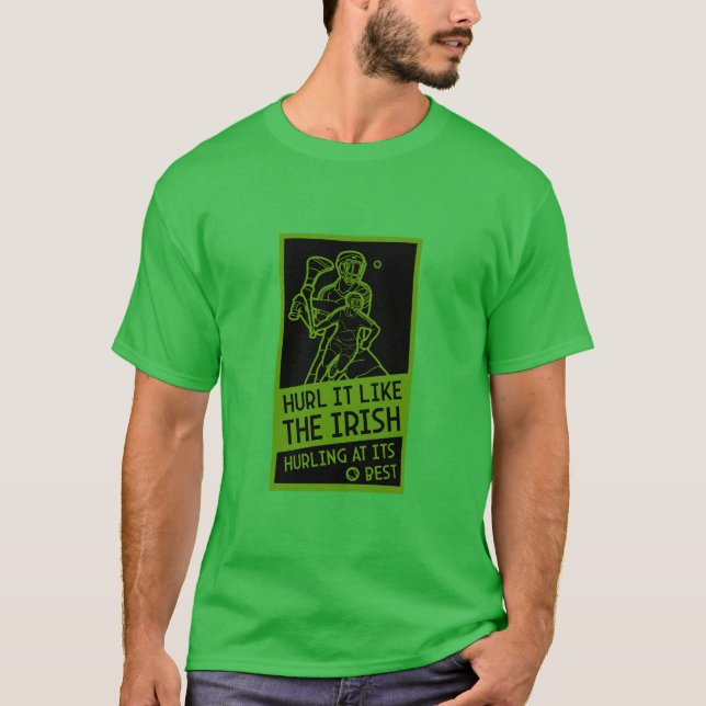 Irish Hurling Sport T-Shirt (Front)