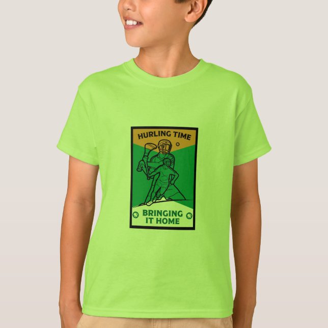 Irish Hurling Sport T-Shirt (Front)