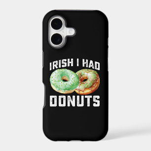 Irish I Had Donuts Lovers Funny St Patrick's Day iPhone 17 Case