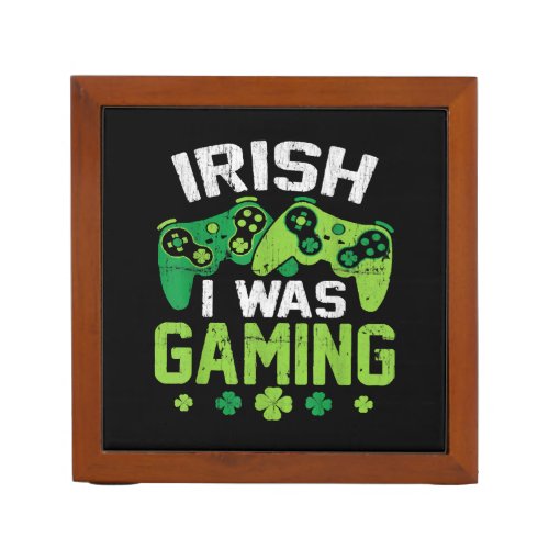 Irish I Was Gaming Desk Organizer