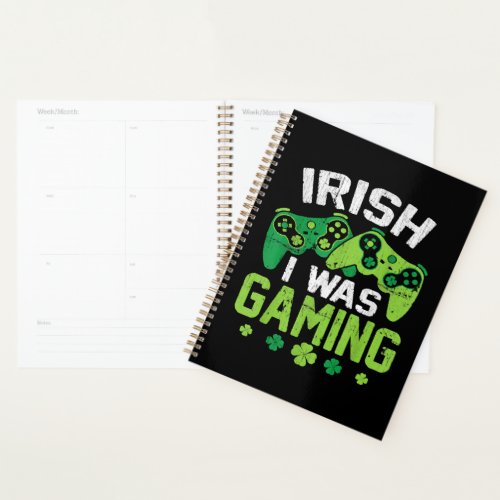 Irish I Was Gaming Planner