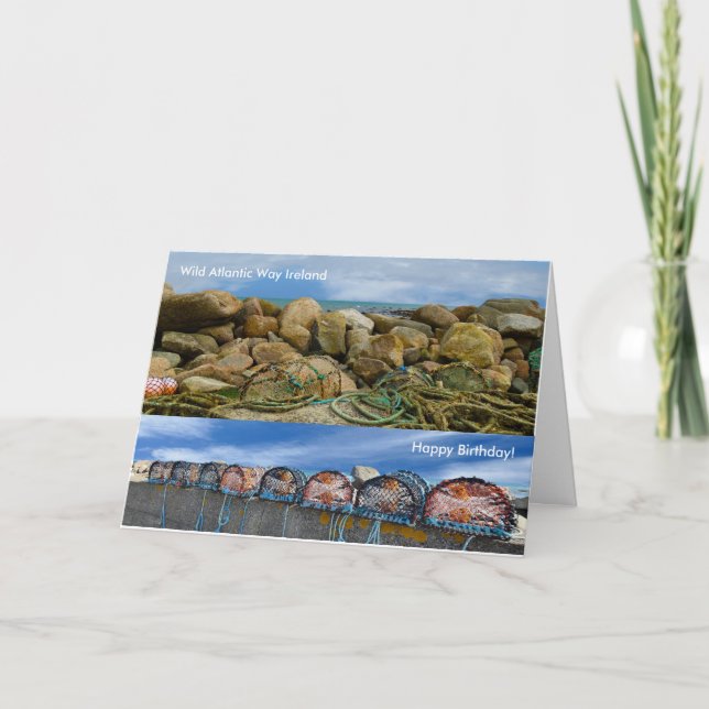 Irish image for Birthday greeting card (Front)