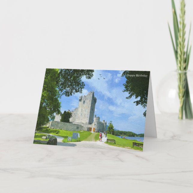 Irish image for Birthday greeting card (Front)