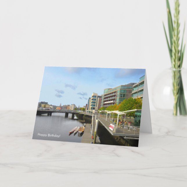 Irish image for Birthday greeting card (Front)
