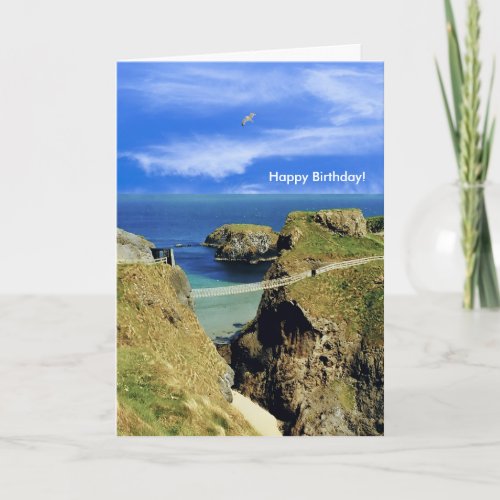 Irish image for Birthday greeting card