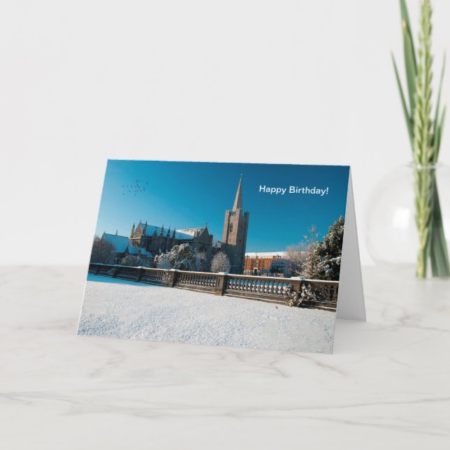 Irish image for Birthday greeting card (Front)