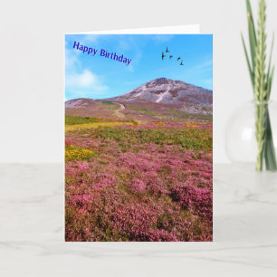 Irish image for birthday greeting card