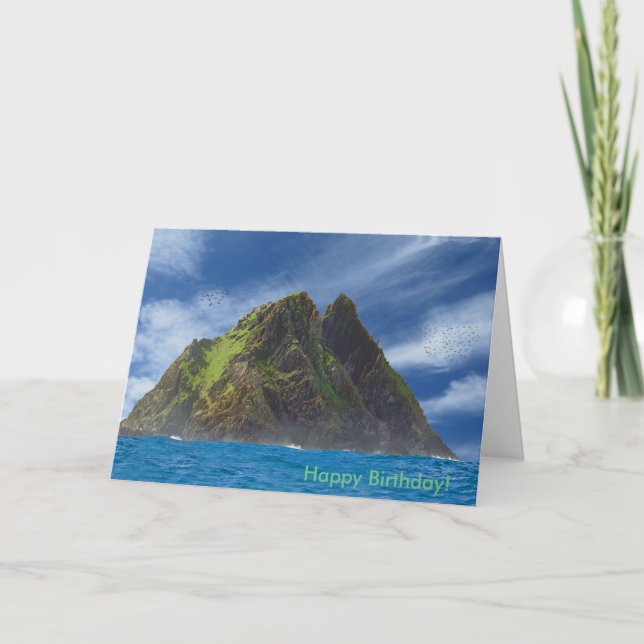 Irish image for Birthday greeting card (Front)
