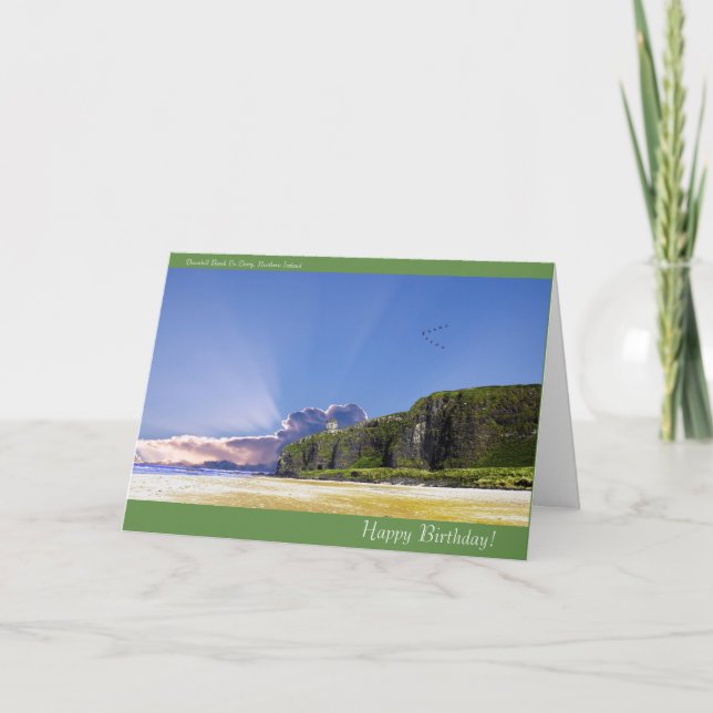 Irish image for Birthday greeting card (Front)