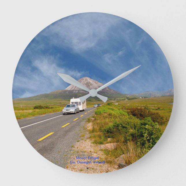 Irish image for Round (Large) Wall Clock (Front)