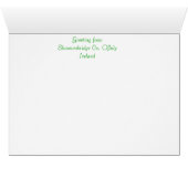 Irish Images greeting card (Inside Horizontal (Bottom))