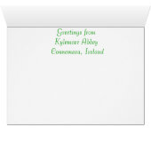 Irish Images greeting card (Inside Horizontal (Bottom))