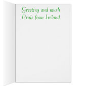 Irish Images greeting card (Inside (Right))