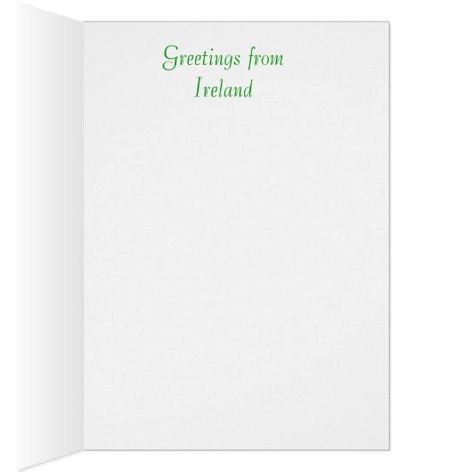 Irish Images postcard (Inside (Right))